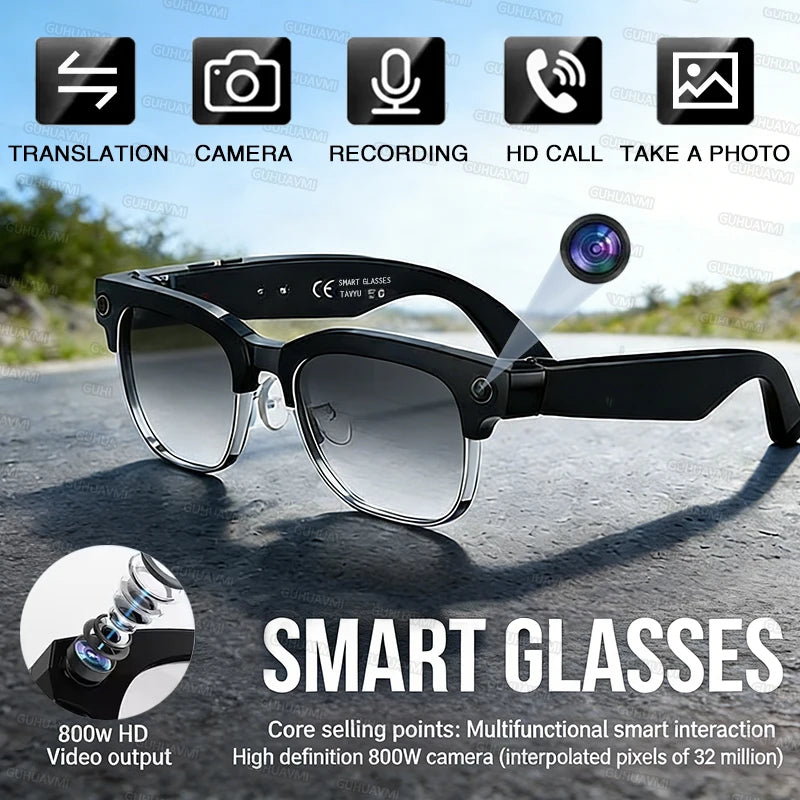 VisionX AI Glasses – Smart Vision, Hands-Free Control
