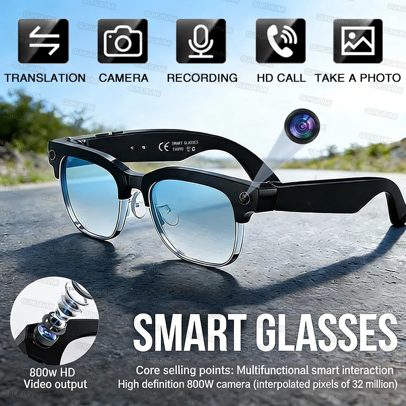 VisionX AI Glasses – Smart Vision, Hands-Free Control