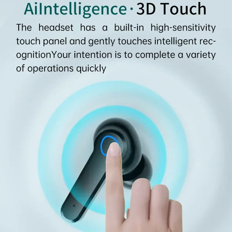 M19 AirBuds Pro – ANC, Smart Touch, LED Display