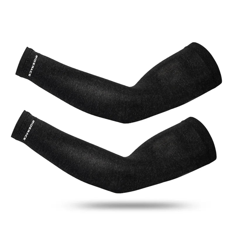 Sports Arm Sleeves – Ice Silk, Quick Dry, UV Protection