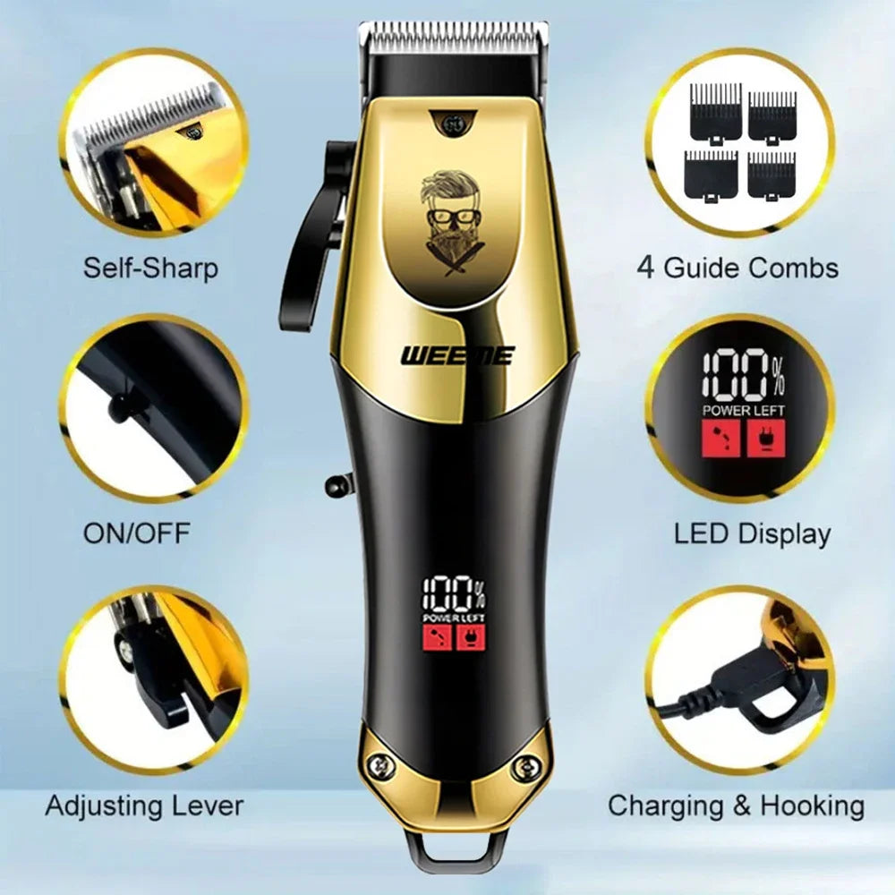VintageCut Pro – Precision Barber Trimmer