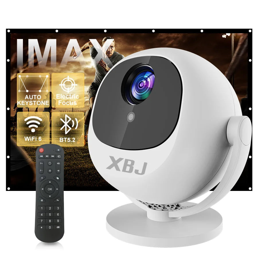 XBJ Sphere Projector – 4K Smart Cinema Anywhere