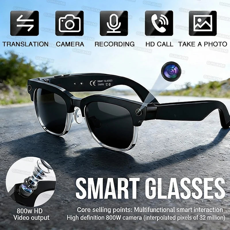 VisionX AI Glasses – Smart Vision, Hands-Free Control
