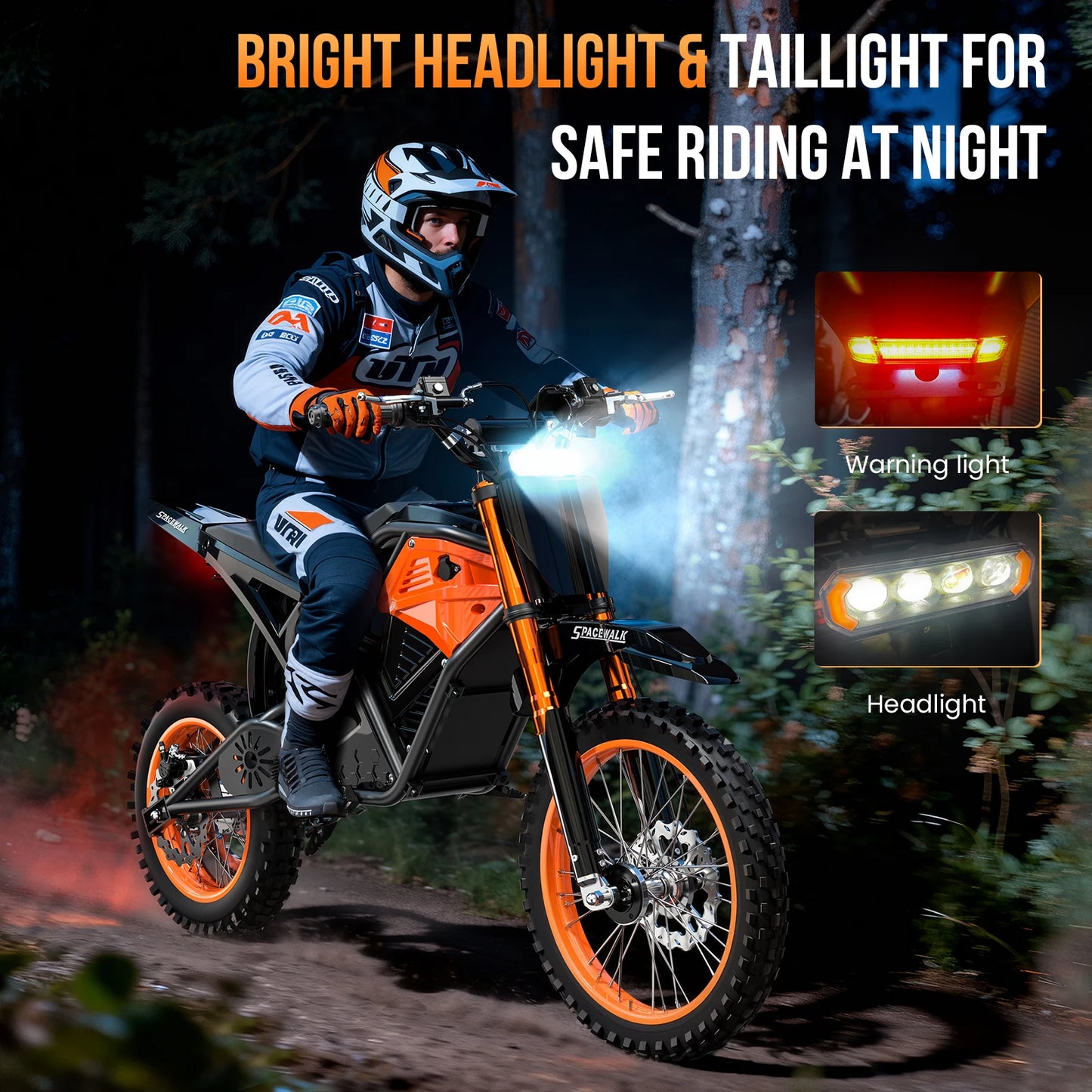 VoltRider X – 3000W Off-Road Electric Bike