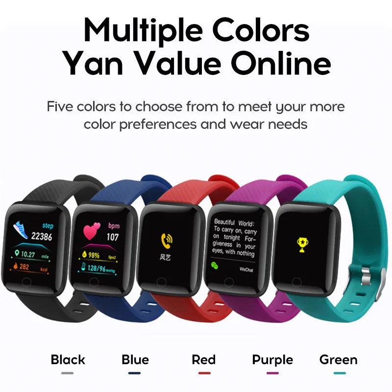 116 Plus Smart Watch – Track Your Fitness in Style