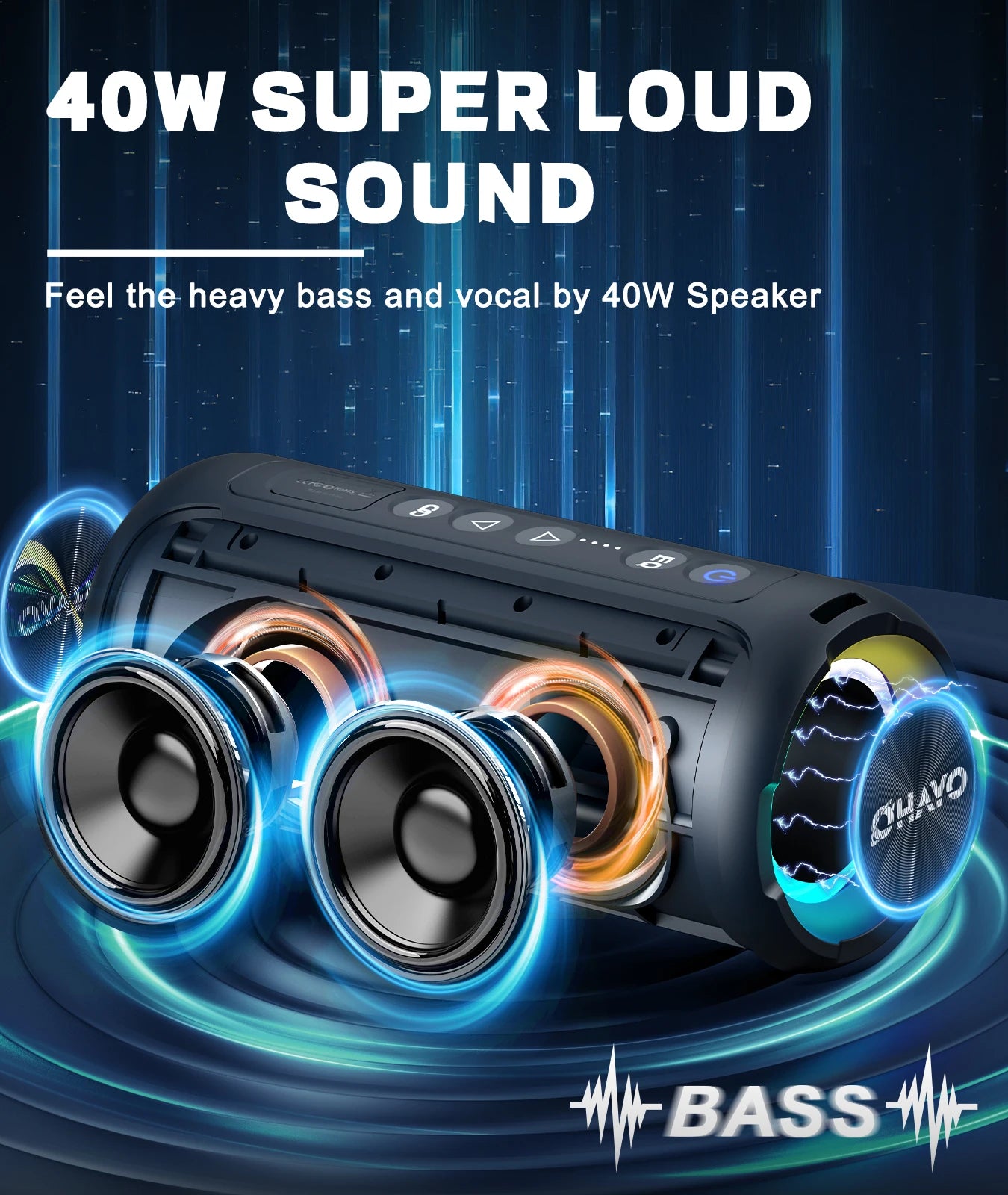 Ortizan SoundBox – Powerful Outdoor Audio