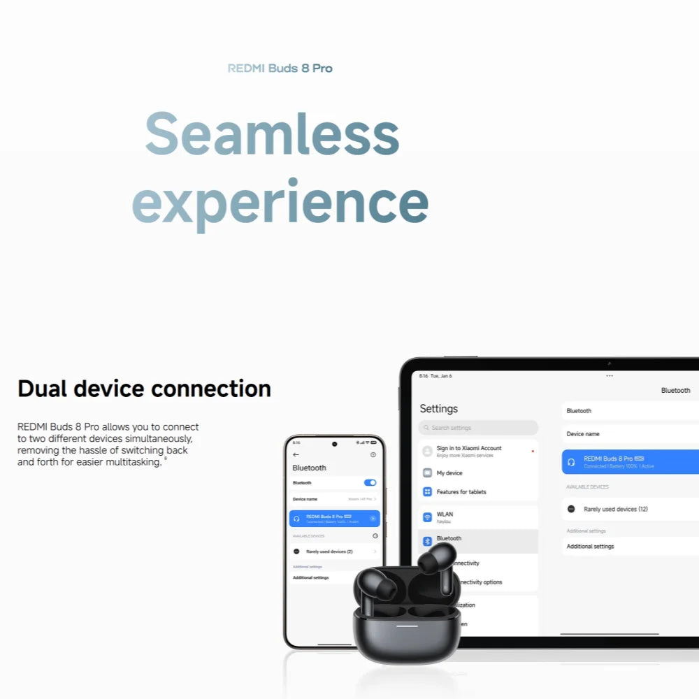 Buds 8 Pro – Deep Silence, Smart Sound
