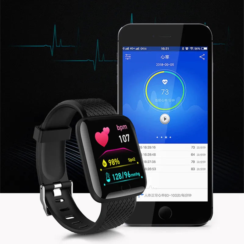116 Plus Smart Watch – Track Your Fitness in Style