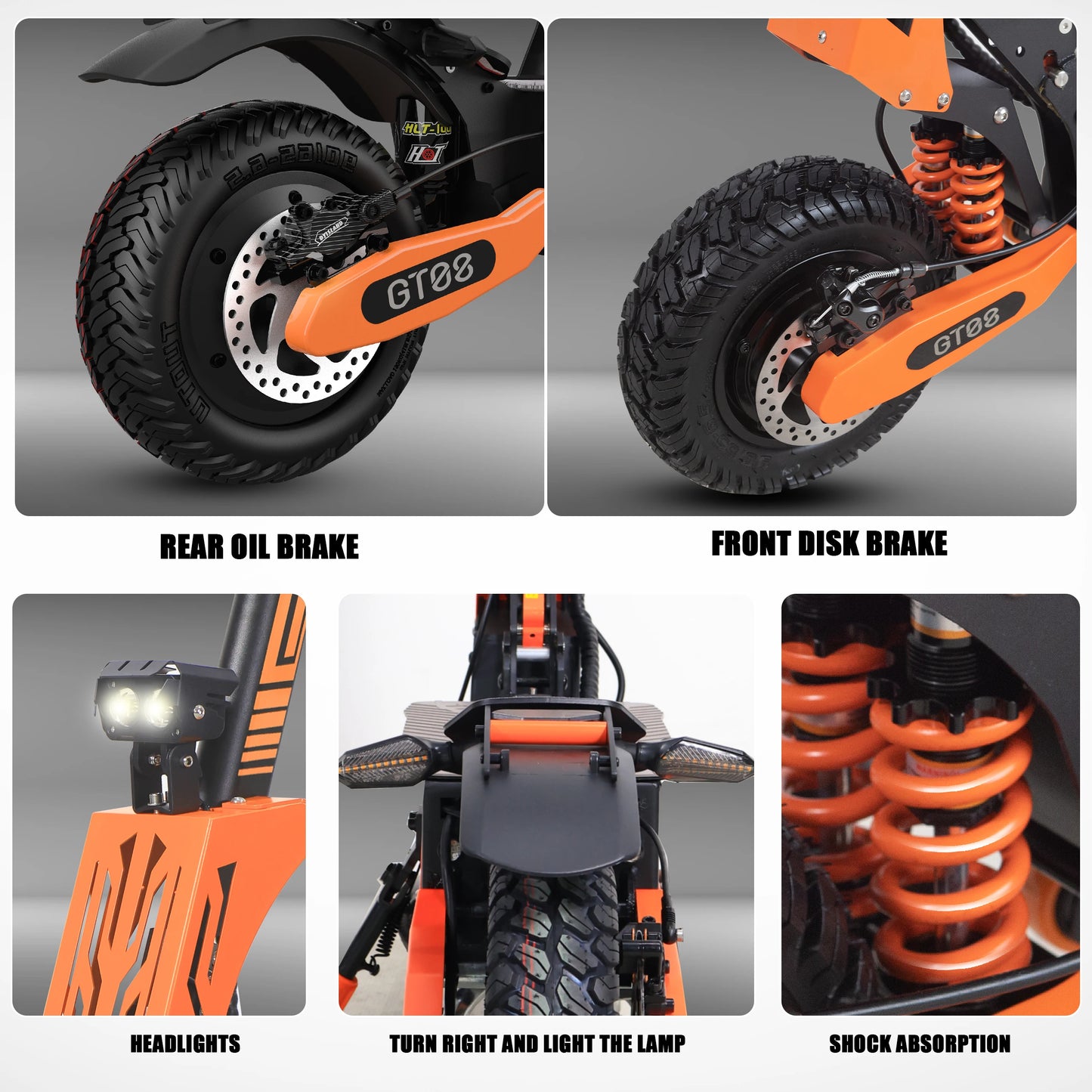 Arwibon Beast Scooter – 5600W Power, 46MPH Speed