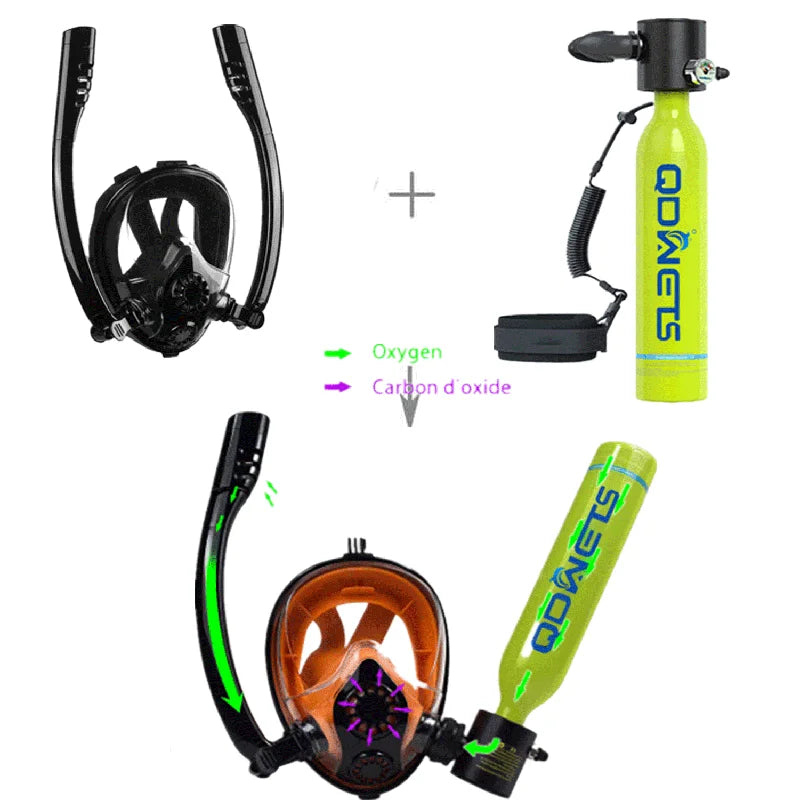 AquaMini Tank – Compact Air for Short Dives